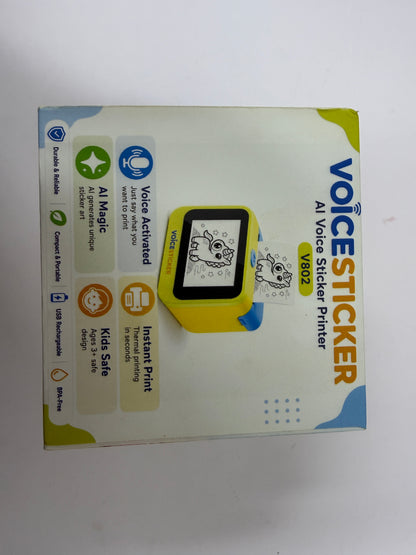 Voice Sticker, AI Inkless Thermal Printers, Photo Printers; Bar Code Printers, DIY Crafts Journaling Doodles, Birthday Gift for Boys Girls 3+