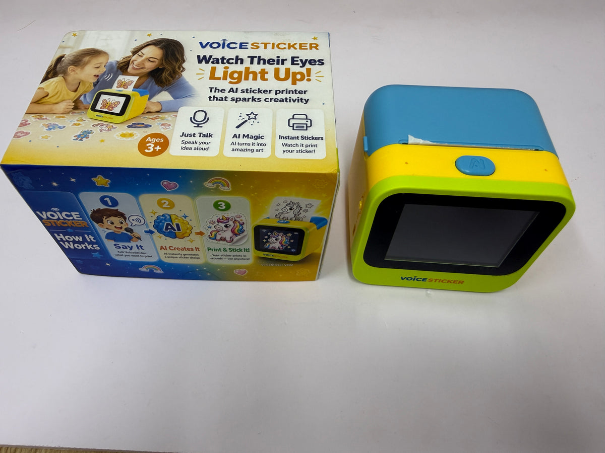 Voice Sticker, AI Inkless Thermal Printers, Photo Printers; Bar Code Printers, DIY Crafts Journaling Doodles, Birthday Gift for Boys Girls 3+