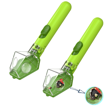 Bug Catcher for Kids, Insect Trap Kit with 6X Magnifier Glass - STEM Educational Exploration Tool for Indoor and Outdoor,Christmas Birthday Gifts Toys for Adults, Boys, and Girls  2PCS