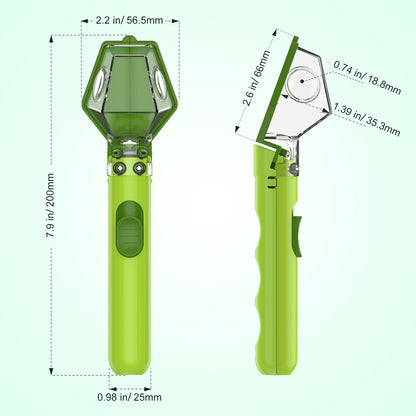 Bug Catcher for Kids, Insect Trap Kit with 6X Magnifier Glass - STEM Educational Exploration Tool for Indoor and Outdoor,Christmas Birthday Gifts Toys for Adults, Boys, and Girls  2PCS