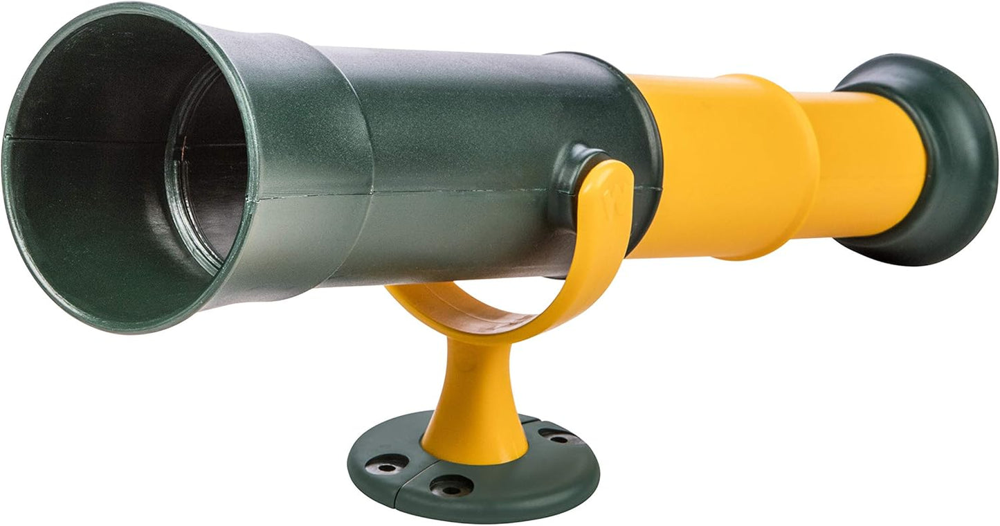 Signature Green and Yellow Telescope Playset Attachment Featuring 360 Degree Spin