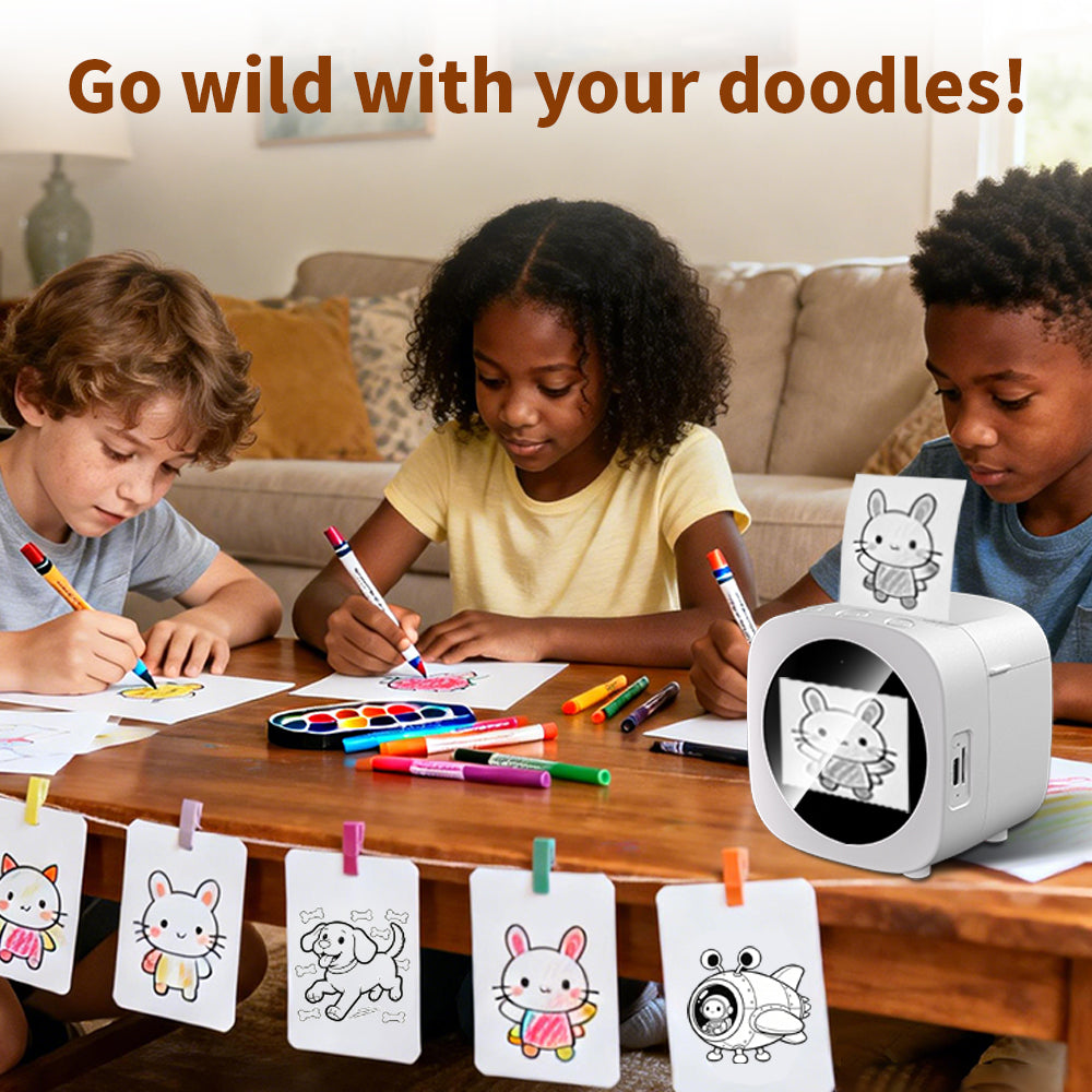 AI Voice Sticker Printer